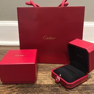 Cartier gift bag and box